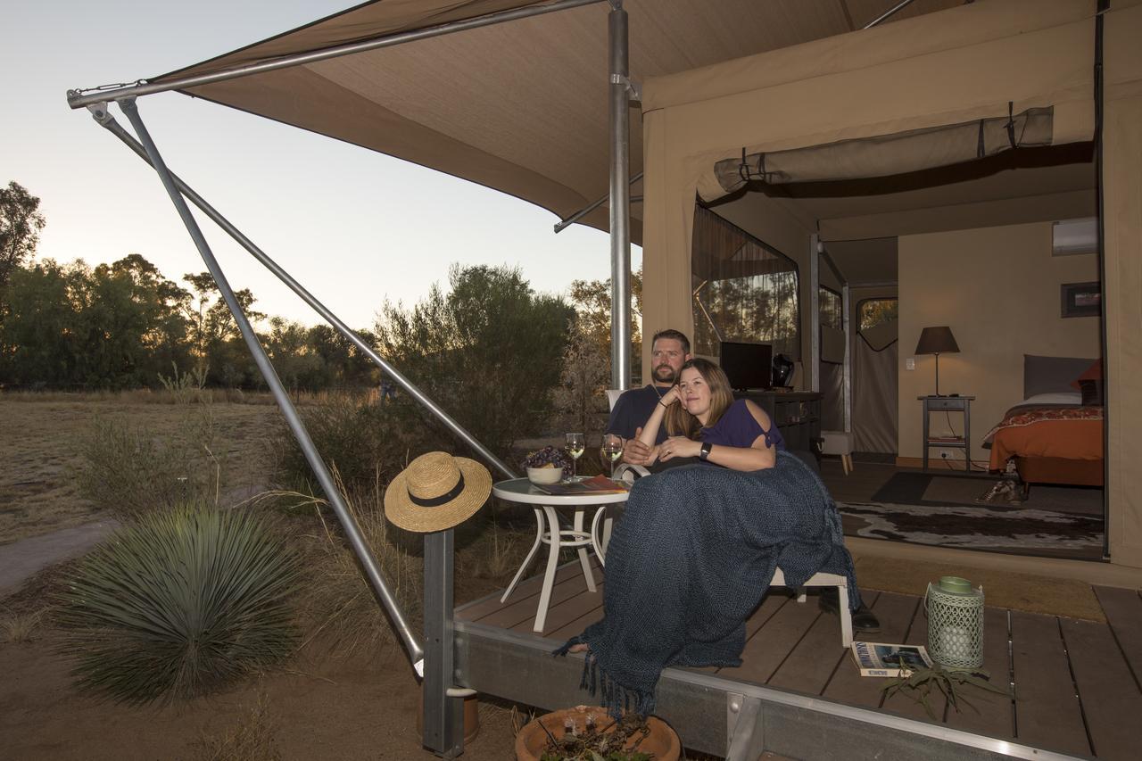 Squeakywindmill Boutique Tent B&B Alice Springs Exterior foto
